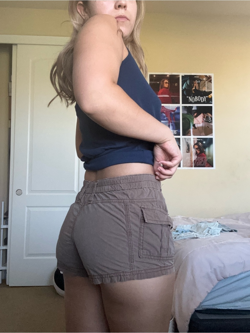 Urban Outfitters Cargo Shorts - Brown